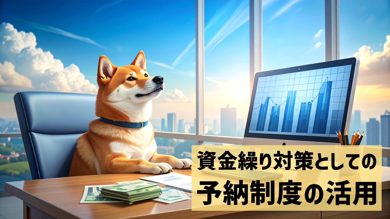 資金繰り対策としての予納制度の活用