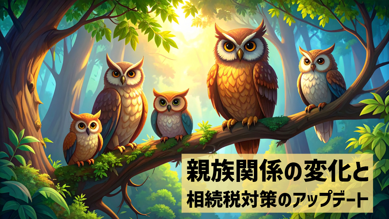 親族関係の変化と相続税対策のアップデート