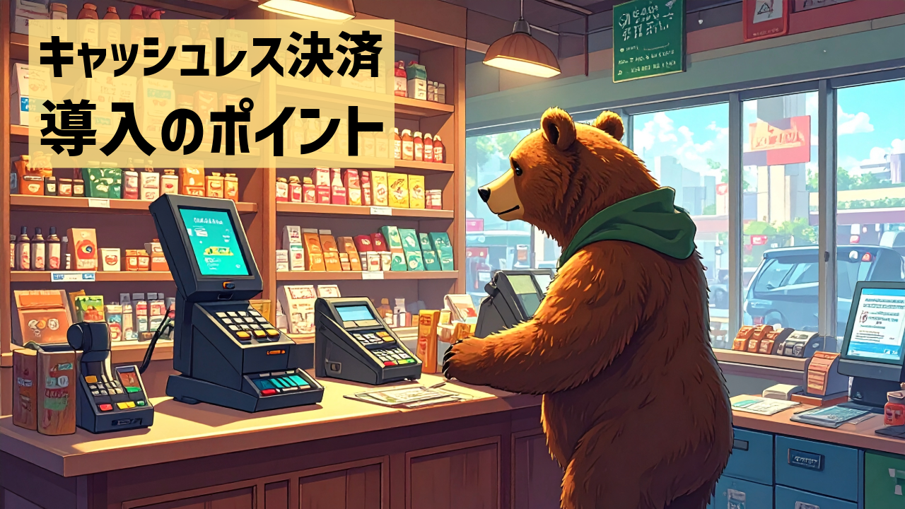 キャッシュレス決済導入のポイント
